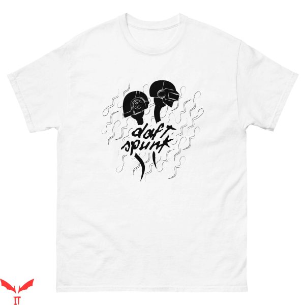 Vintage Daft Punk T-Shirt Electronic Music Duo Tee Shirt