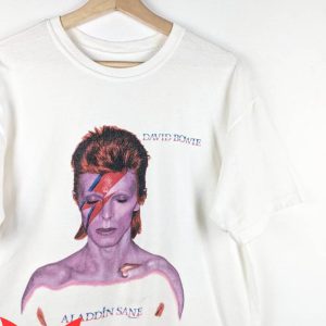 Vintage David Bowie T-Shirt David Bowie Aladdin Sane