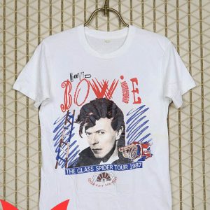 Vintage David Bowie T-Shirt David Bowie Glass Spider Tee