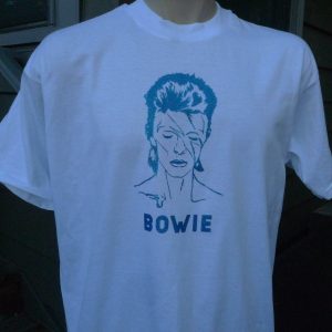 Vintage David Bowie T-Shirt David Bowie Glitter Shirt