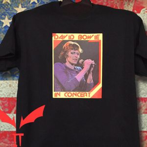 Vintage David Bowie T-Shirt David Bowie In Concert 70’s