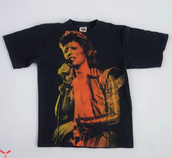Vintage David Bowie T-Shirt David Bowie Singning T Shirt