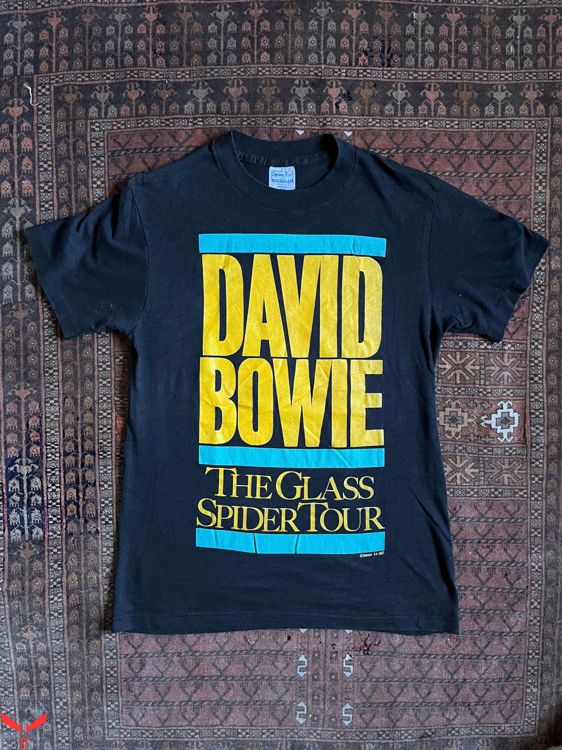 Vintage David Bowie T-Shirt Vintage Original 1987 Shirt