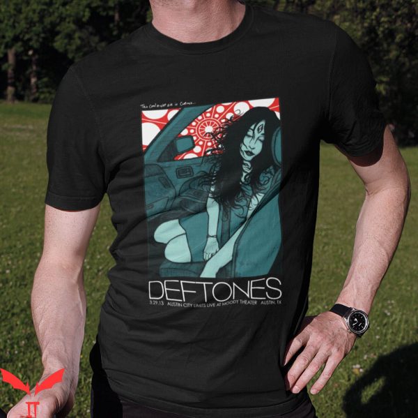 Vintage Deftones T-Shirt Around The Fur Metal Music Rock Tee