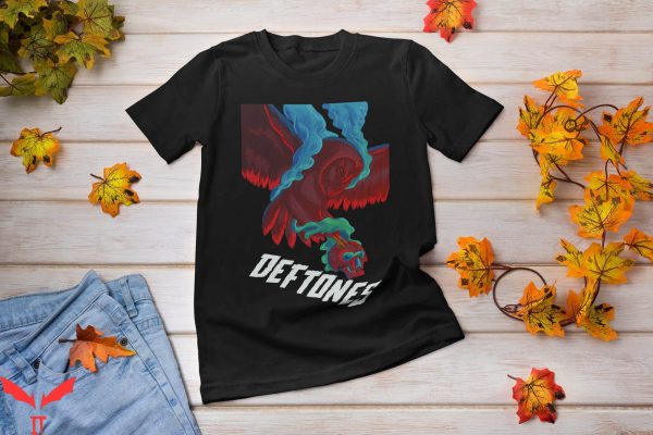 Vintage Deftones T-Shirt Chino Moreno Metal Music Rock