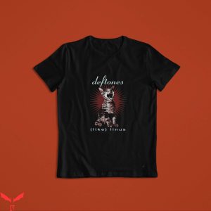 Vintage Deftones T-Shirt Like Linus Metal Rock Music Tee