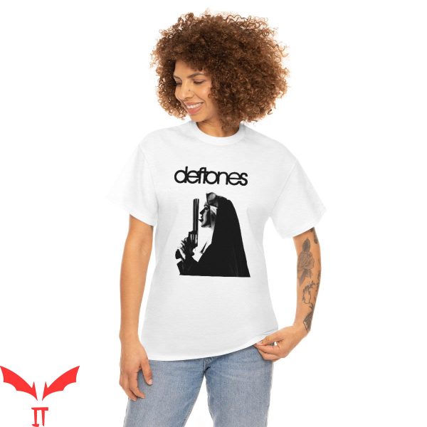 Vintage Deftones T-Shirt Loaded Nun Rock Metal Music Tee