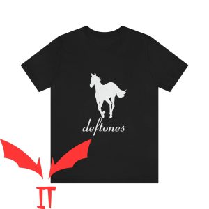 Vintage Deftones T-Shirt White Pony Metal Music Rock Band