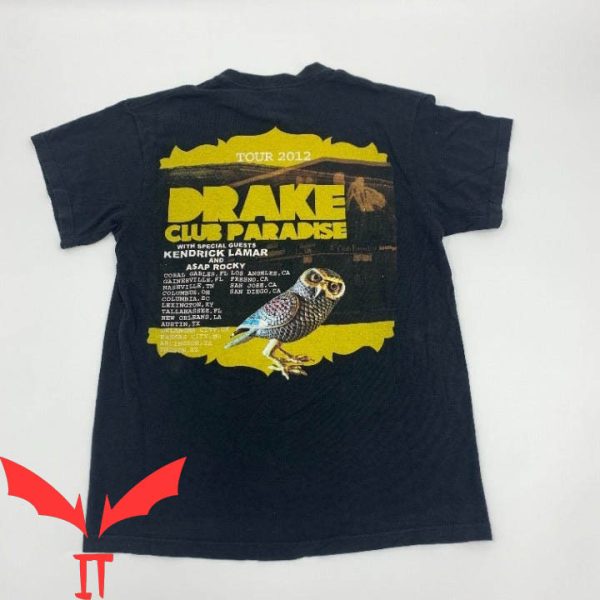 Vintage Drake T-Shirt Drake Club Paradise Tour Trendy