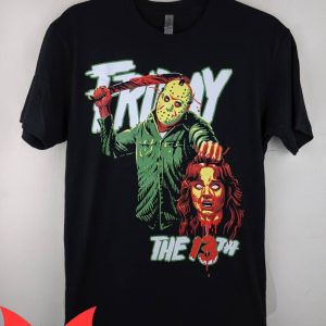 Vintage Friday The 13th 10 T-Shirt Trendy Meme Funny Style