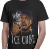 Vintage Ice Cube T-Shirt Ice Cube Rapper Smoking T-Shirt