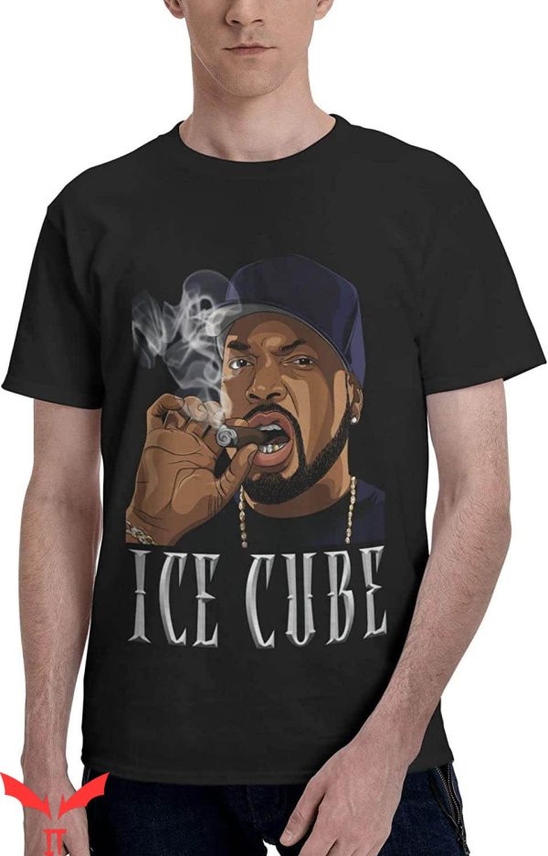 Vintage Ice Cube T-Shirt Ice Cube Rapper Smoking T-Shirt