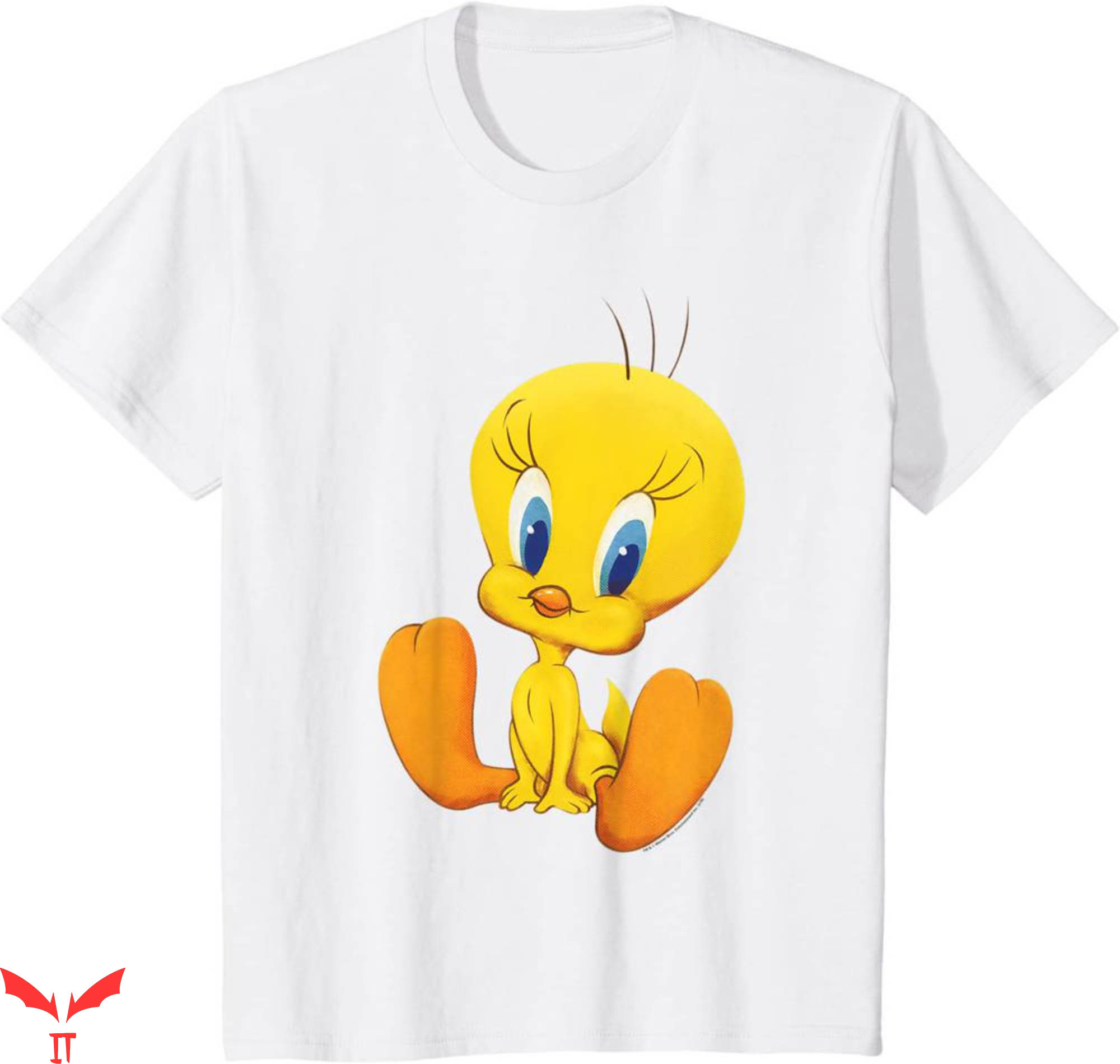 Vintage Looney Tunes T-Shirt Cute Tweety Funny Cartoon