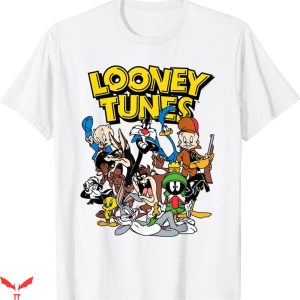 Vintage Looney Tunes T-Shirt Funny Cartoon Trendy Tee Shirt