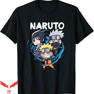 Vintage Naruto T-Shirt Naruto Shippuden Chibi Group T-Shirt