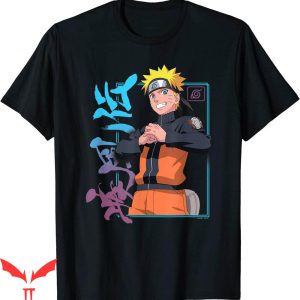 Vintage Naruto T-Shirt Naruto Shippuden Naruto Kanji Frame