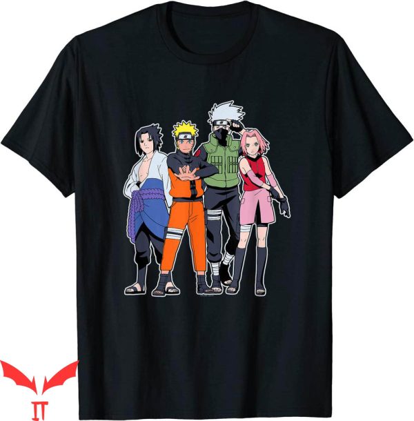 Vintage Naruto T-Shirt Naruto Shippuden Team 7 T-Shirt