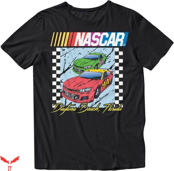 Vintage Nascar T-Shirt Daytona 500 Racing Retro Tee Shirt