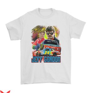 Vintage Nascar T-Shirt Style Jeff Gordon 90s Tee Shirt