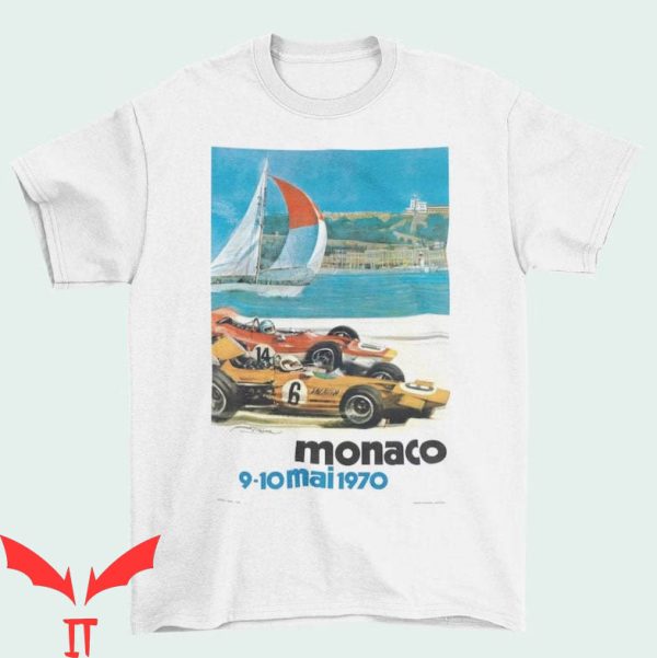 Vintage Race T-Shirt 1970 Monaco Grand Prix T-Shirt