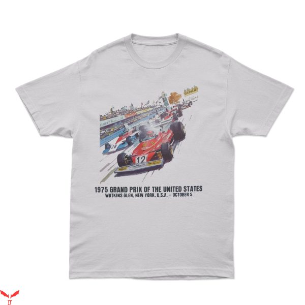 Vintage Race T-Shirt 1975 United States Grand Prix Tee