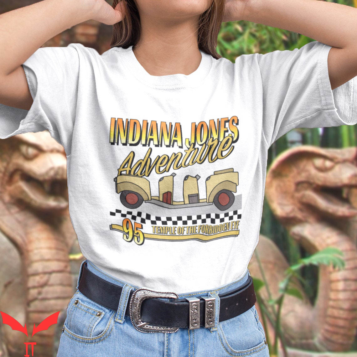 Vintage Race T-Shirt Indiana Jones Adventure Race Car Style Vintage Race T-Shirt Indiana Jones Adventure Race Car Style