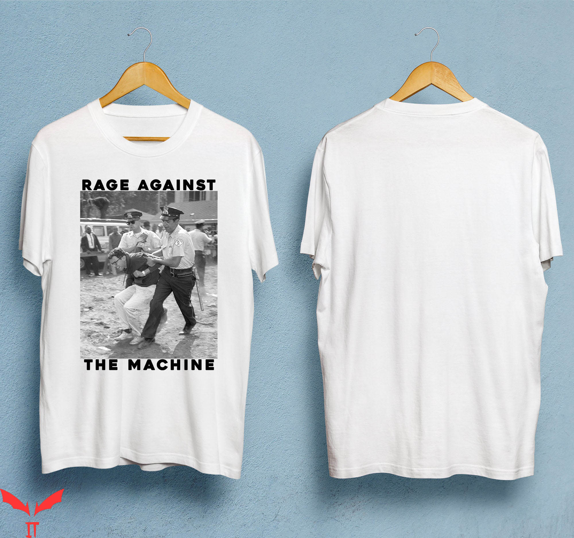 Vintage Rage Against The Machine T-Shirt Bernie Sanders Rage