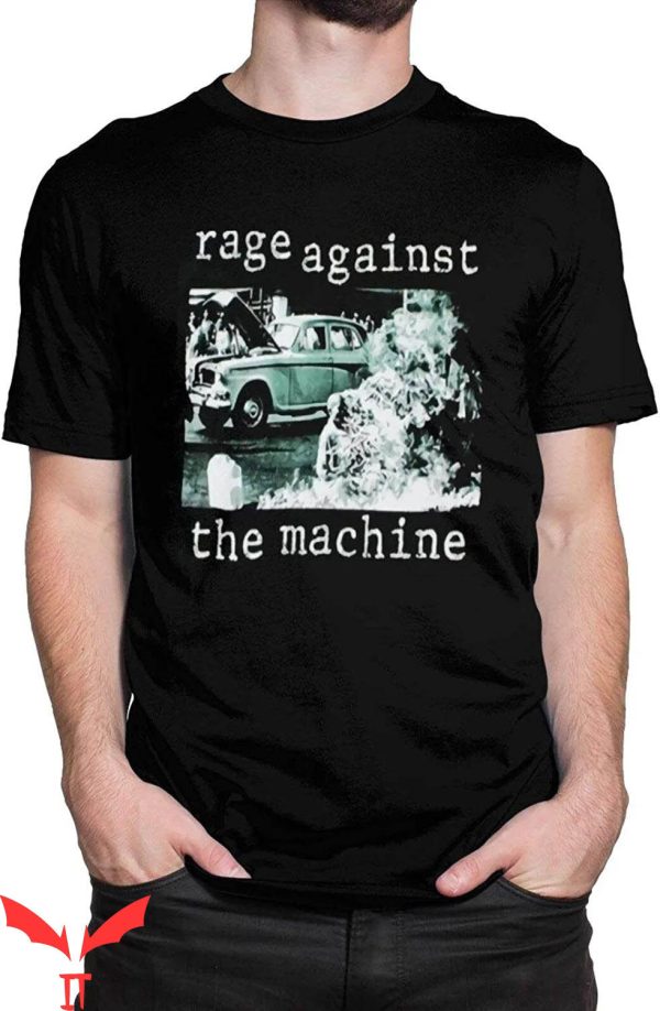 Vintage Rage Against The Machine T-Shirt Trendy Quote Funny