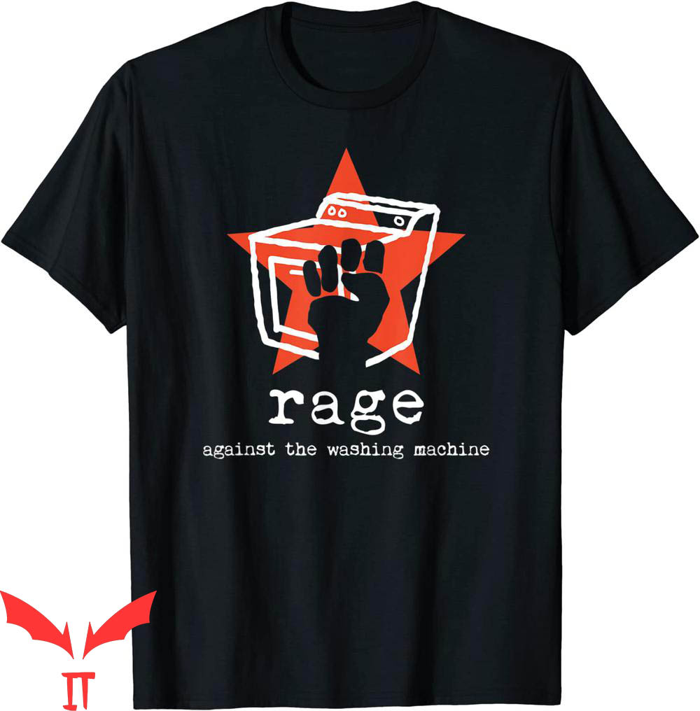 Vintage Rage Against The Machine T-Shirt Washing Machine