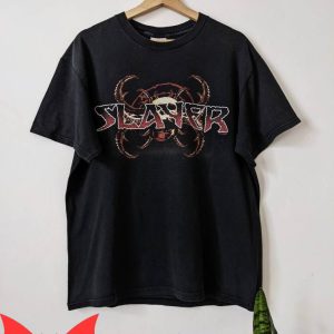 Vintage Slayer T-Shirt 2001 Retro Rock Style Tee Shirt
