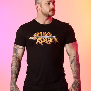 Vintage Slayer T-Shirt Ass Slayer Retro Rock Style Tee Shirt