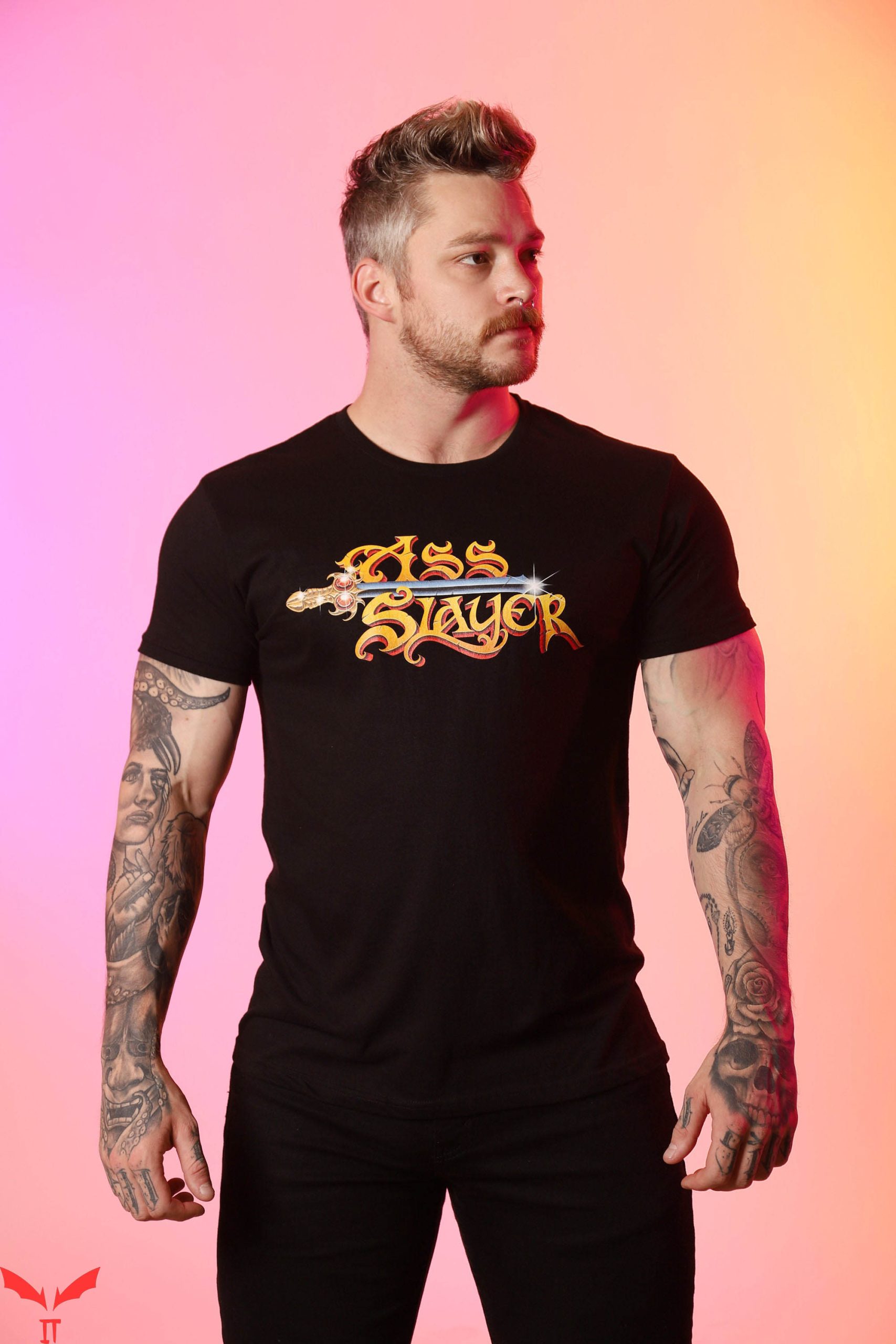 Vintage Slayer T-Shirt Ass Slayer Retro Rock Style Tee Shirt