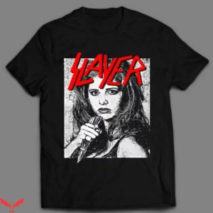 Vintage Slayer T-Shirt Buffy Vampire Metal Mashup Shirt