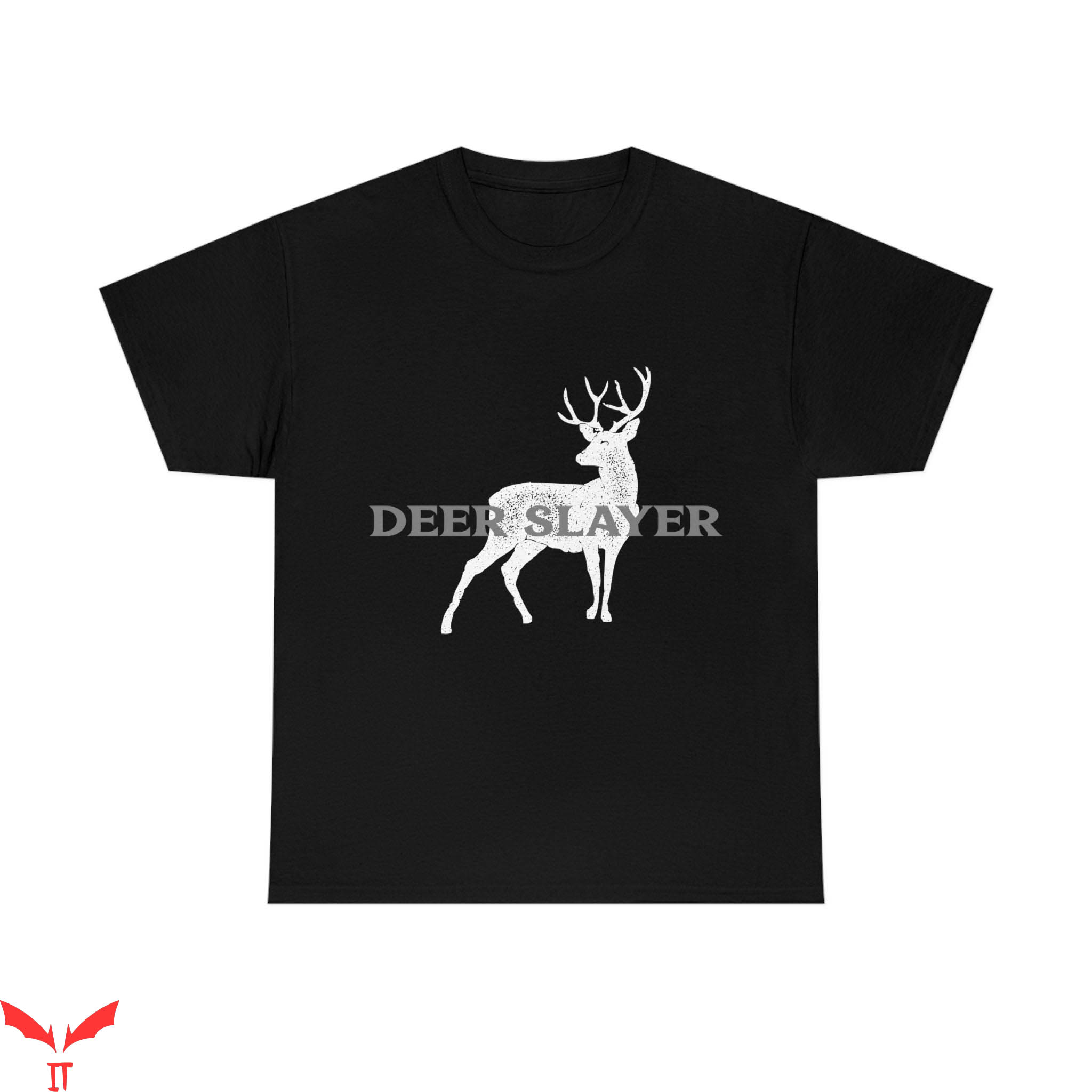 Vintage Slayer T-Shirt Deer Slayer Hunting Metal Style Shirt