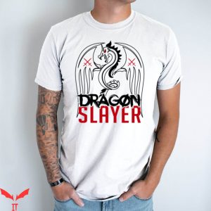 Vintage Slayer T-Shirt Dragon Slayer Anime Metal Style Tee