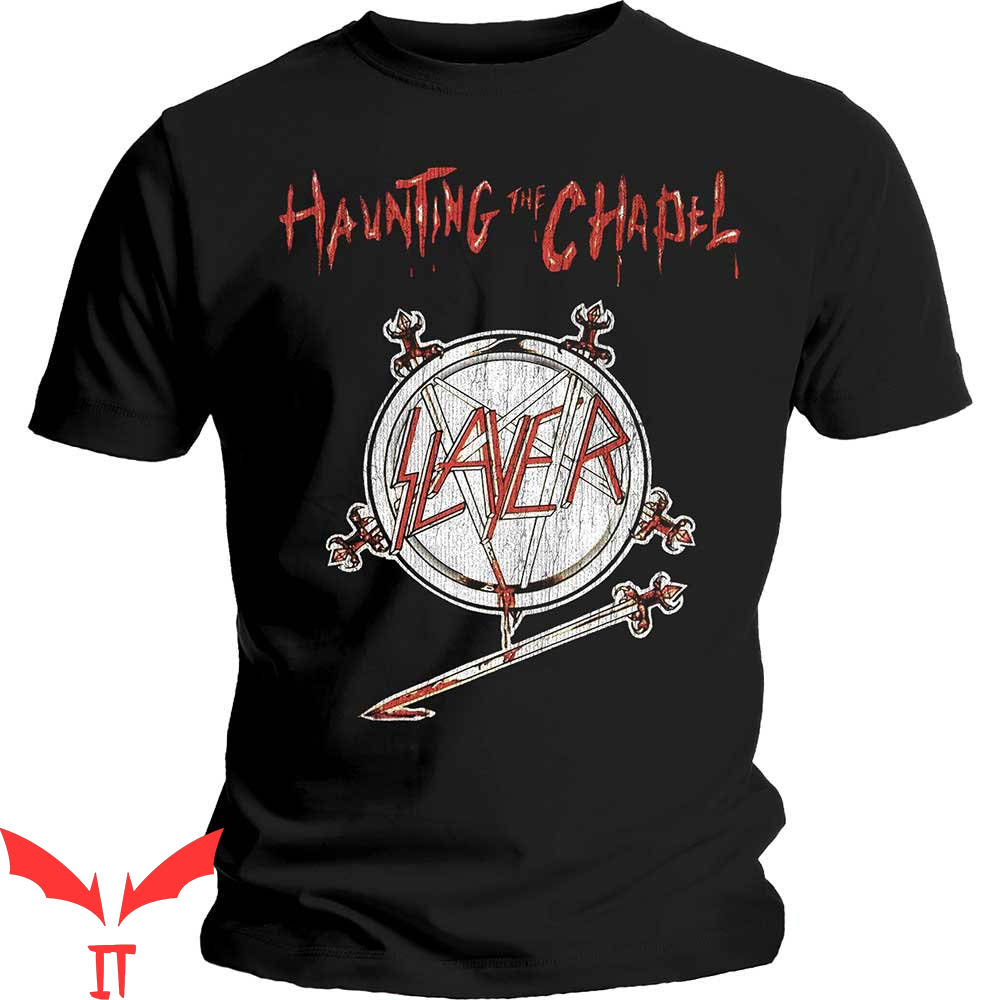 Vintage Slayer T-Shirt Haunting The Chapel Retro Rock