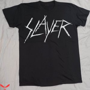 Vintage Slayer T-Shirt Retro Rock Cool Style Tee Shirt
