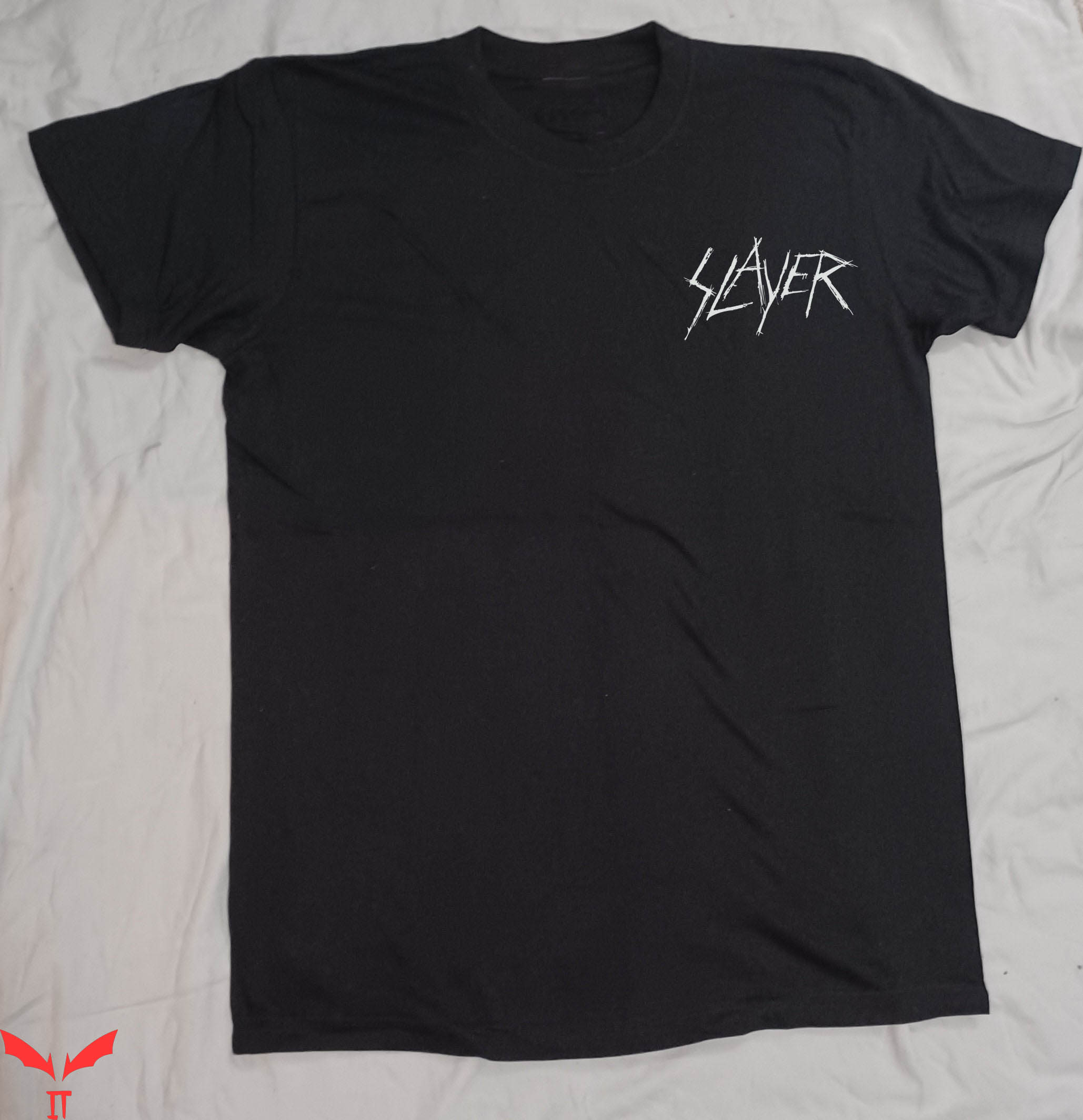 Vintage Slayer T-Shirt Retro Rock Trendy Style Tee Shirt