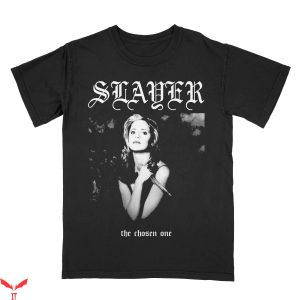 Vintage Slayer T-Shirt Slayer BTVS Metal Rock Style Tee