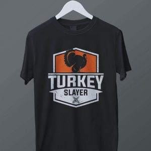 Vintage Slayer T-Shirt Turkey Slayer Thanksgiving Hunting