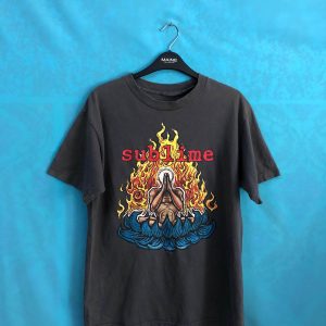 Vintage Sublime T-Shirt Vintage Sublime Praying Hand Band