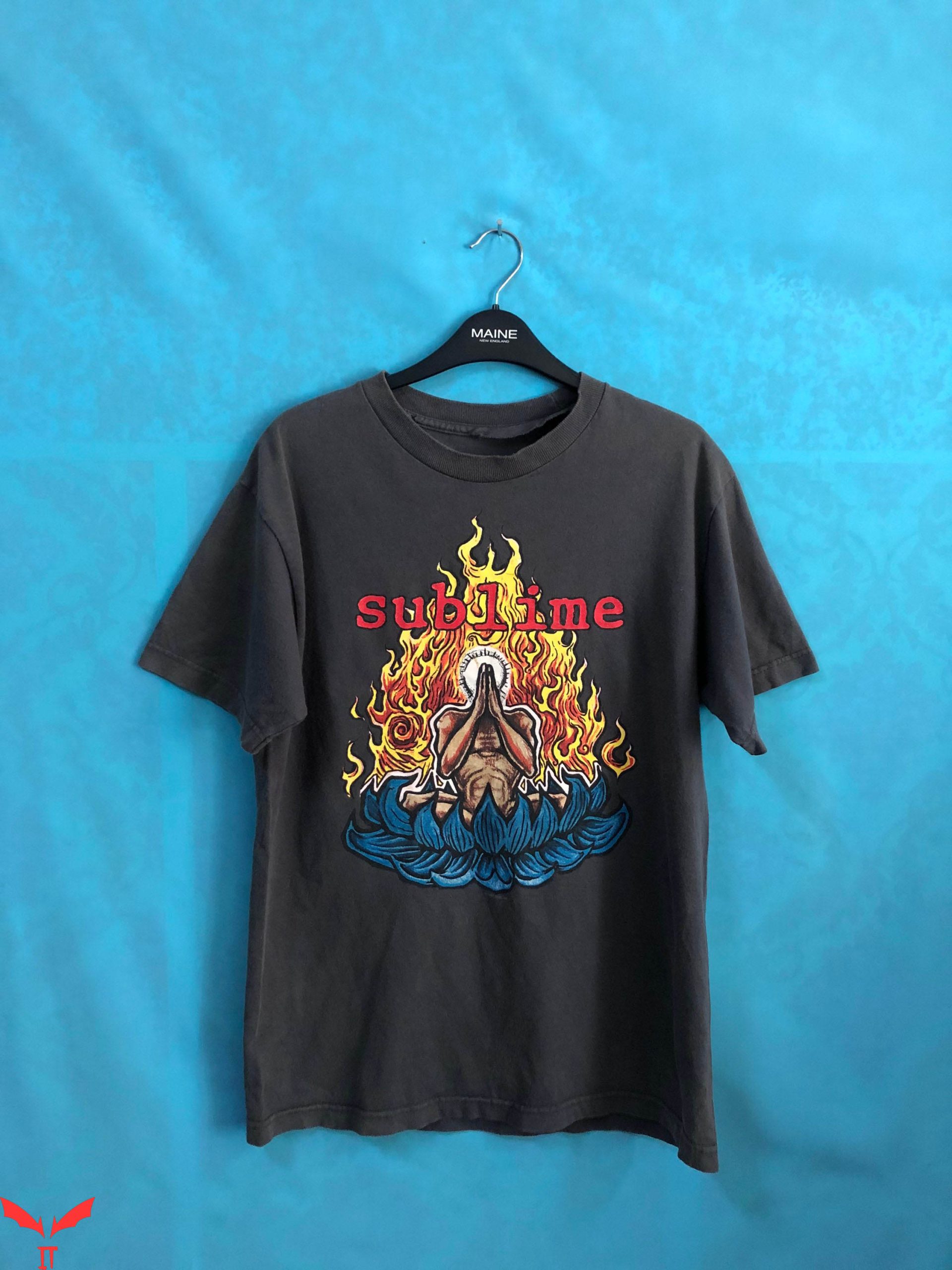 Vintage Sublime T-Shirt Vintage Sublime Praying Hand Band