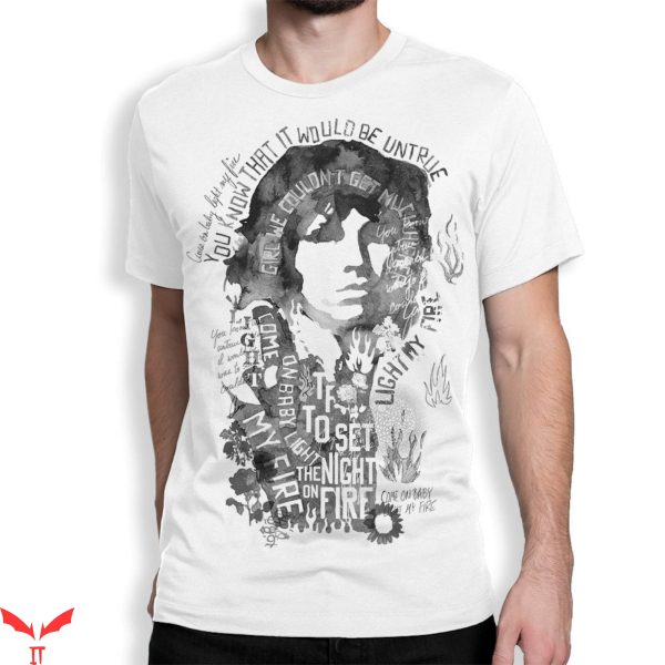 Vintage The Doors T-Shirt Jim Morrison Art Rock Band Metal