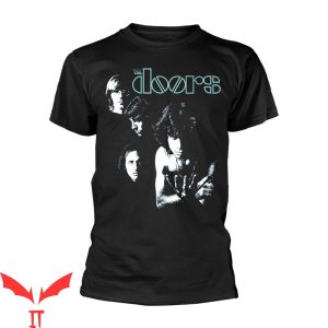 Vintage The Doors T-Shirt Light Rock Band Metal Music Tee