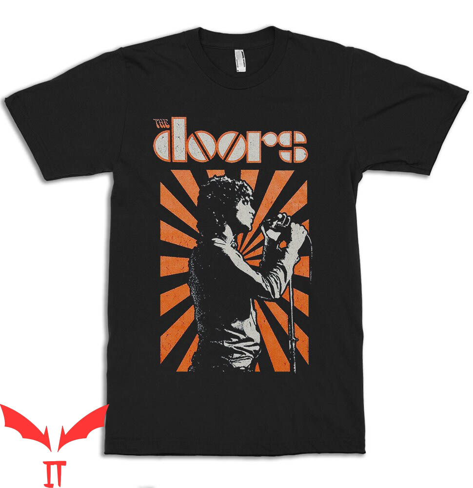 Vintage The Doors T-Shirt Rock Band Metal Jim Morrison Tee