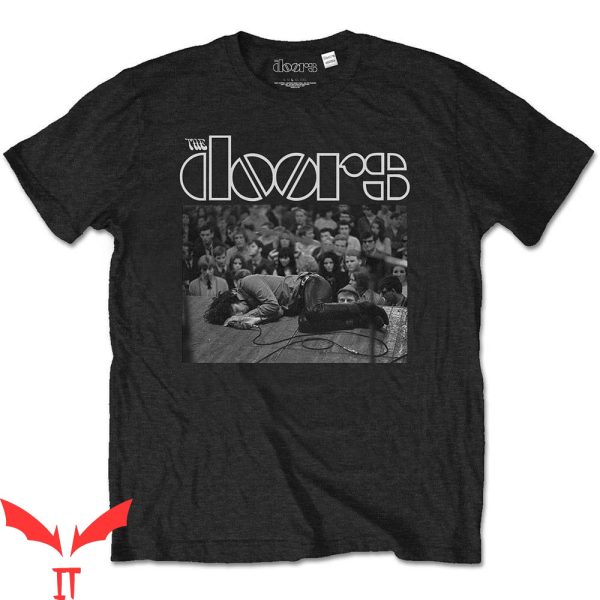Vintage The Doors T-Shirt Rock Band Metal Music Tee Shirt