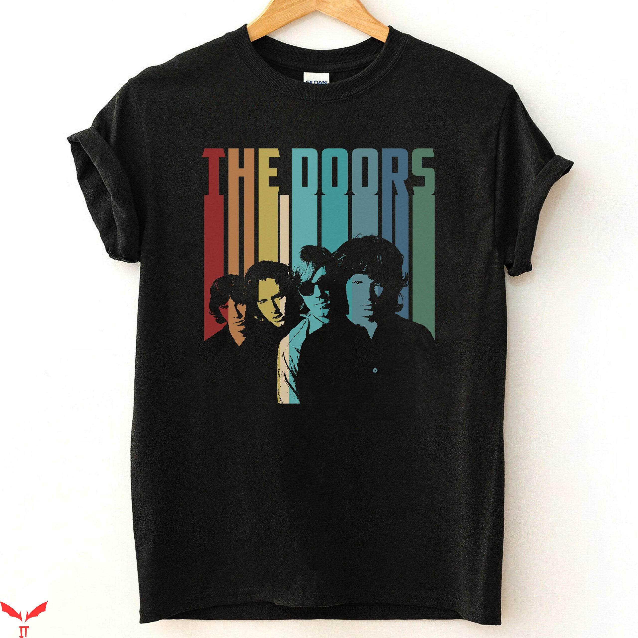 Vintage The Doors T-Shirt The Doors Band Retro Rock Metal