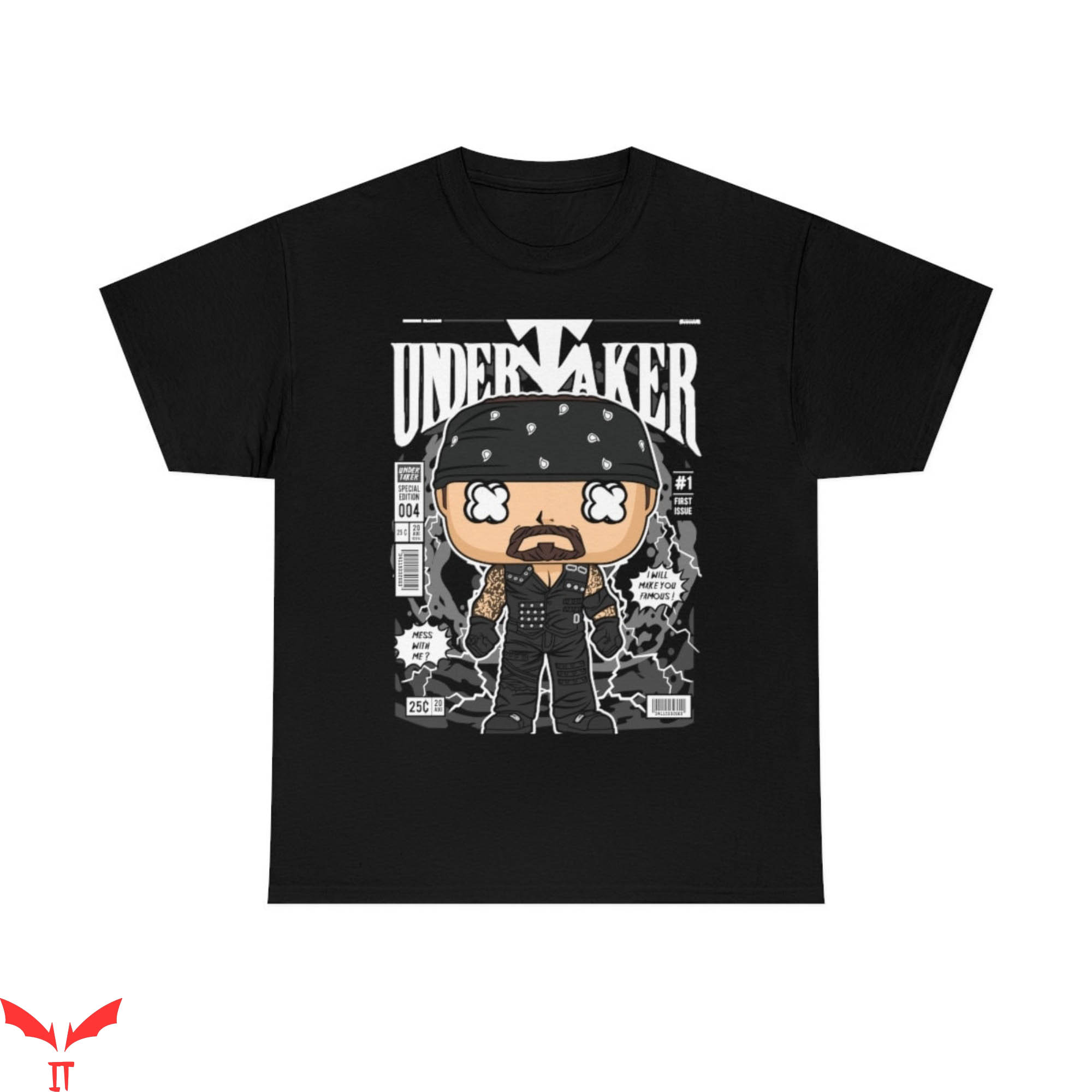 Vintage Undertaker T-Shirt American Professional Wrestler