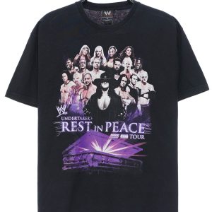Vintage Undertaker T-Shirt Y2K WWE Rest In Peace Tour