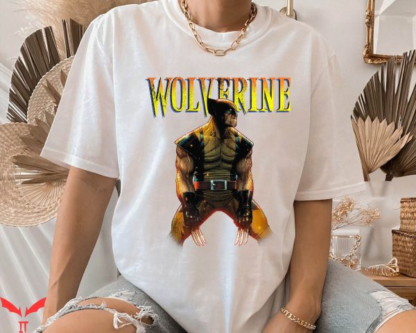 Vintage Wolverine T-Shirt Marvel X-Men Superhero Shirt